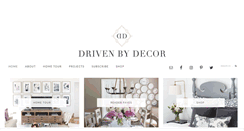 Desktop Screenshot of drivenbydecor.com