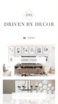 Mobile Screenshot of drivenbydecor.com